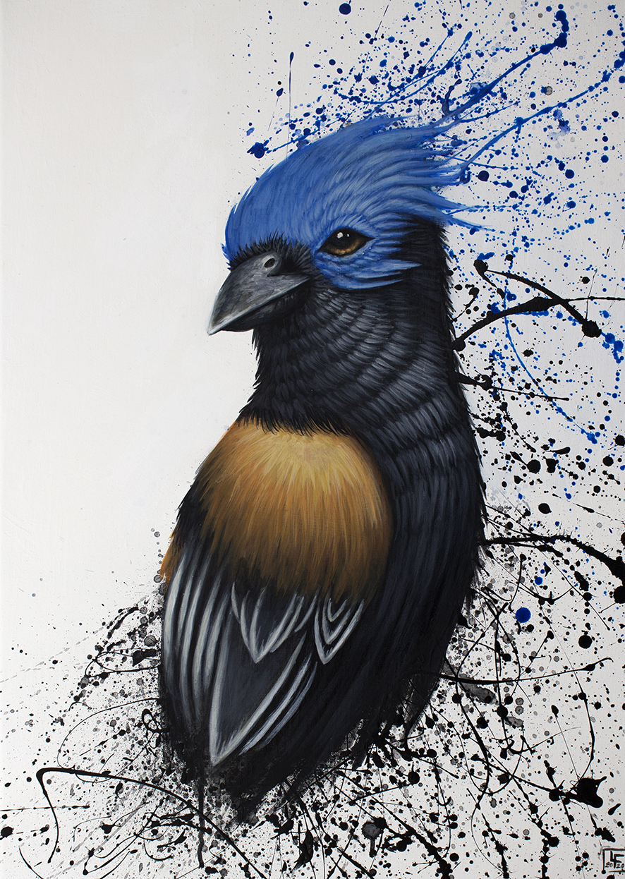 tableaux- oiseau bleu -florian labaye