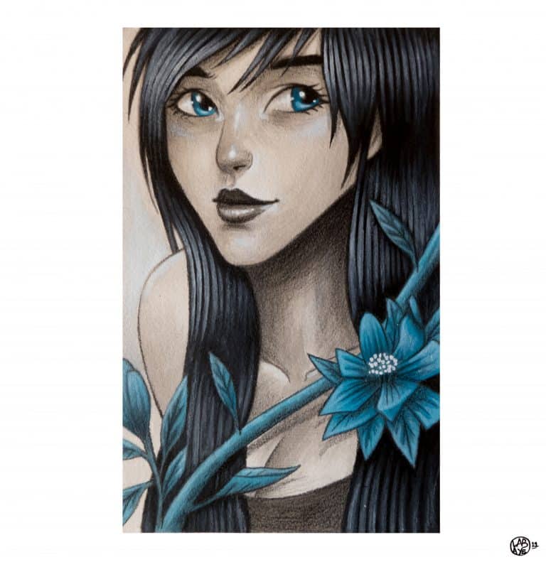 illustration- nymphe bleu 2-florian labaye